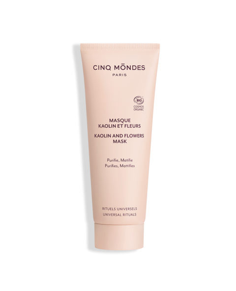 Masque Kaolin et Fleurs